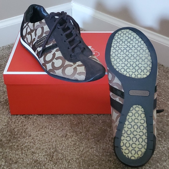 Coach Brown Kathleen sneakers - Picture 2 of 8